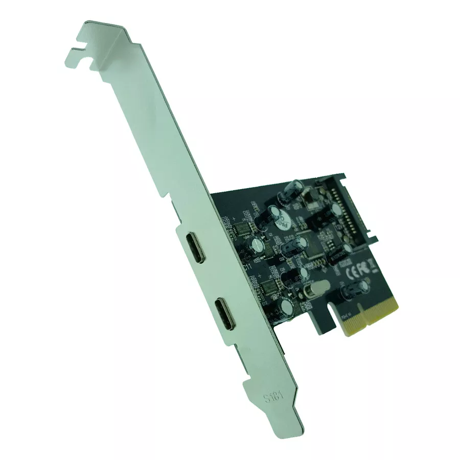   USB-C 10Gbps 2-Port PCIeX4 3